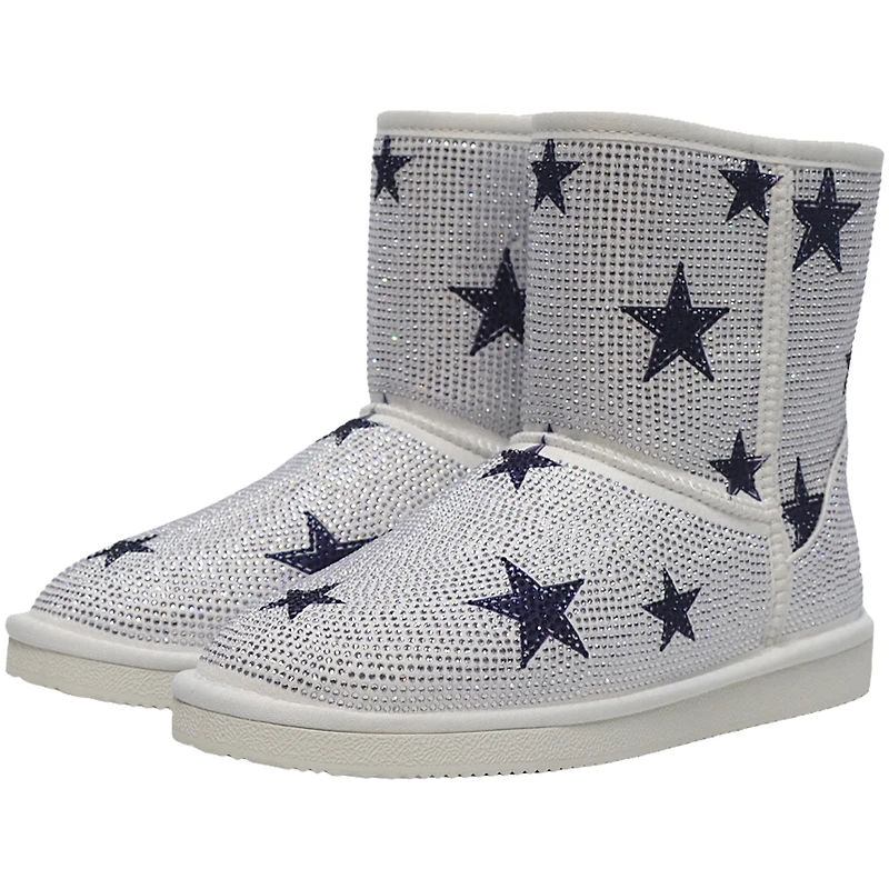 Bottines à enfiler Cuce Dallas Cowboys pour femmes