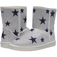 Women's Cuce  Dallas Cowboys Logo Pull on Ankle Boots