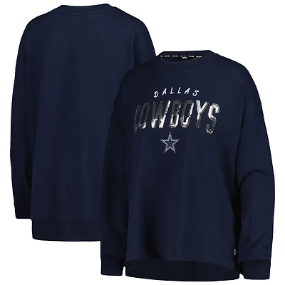 Sweat-shirt DKNY Sport pour femmes, bleu marine, Dallas Cowboys Penelope