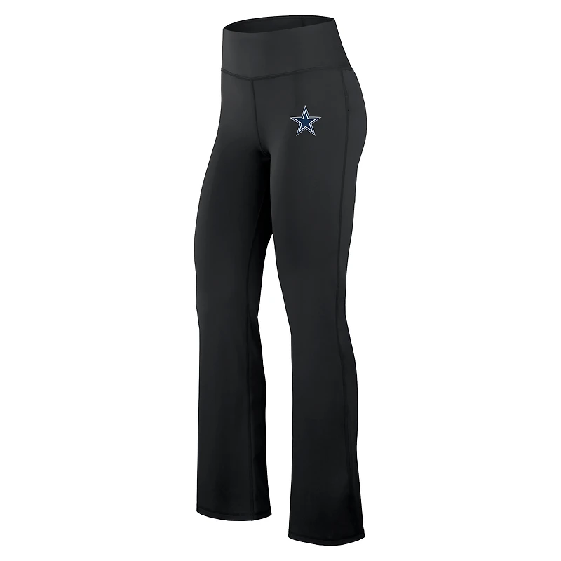 Women's Fanatics Black Dallas Cowboys Maxed Out Flare Leggings