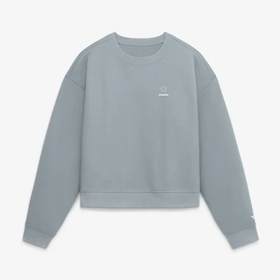 Sweat-shirt oversize à pochette tri-blend bleu Dallas Cowboys pour femme de Fanatics