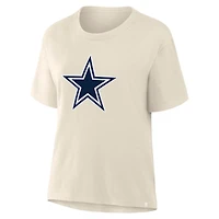 Women's Fanatics Cream Dallas Cowboys Dove Legacy T-Shirt