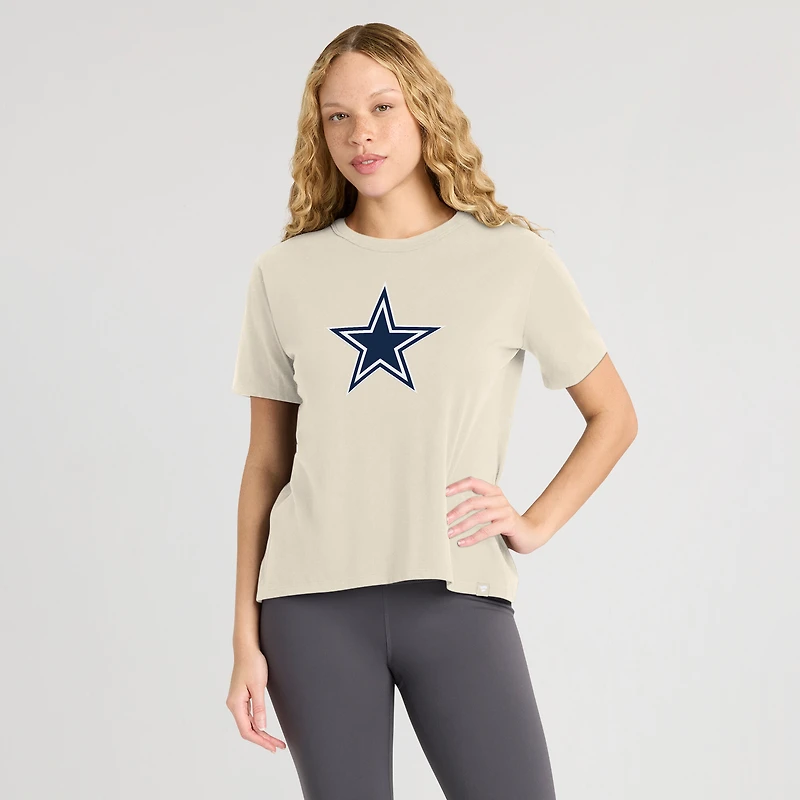T-shirt crème Fanatics pour femme des Cowboys de Dallas Dove Legacy
