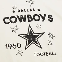 Women's Fanatics Cream Dallas Cowboys Plus Shooting Star Sweatshirt