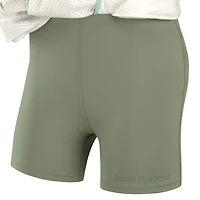 Jupe-short de bien-être Studio Dallas Cowboys Fanatics Cream pour femme