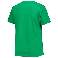 Women's Fanatics Green Dallas Cowboys Plus Celtic T-Shirt