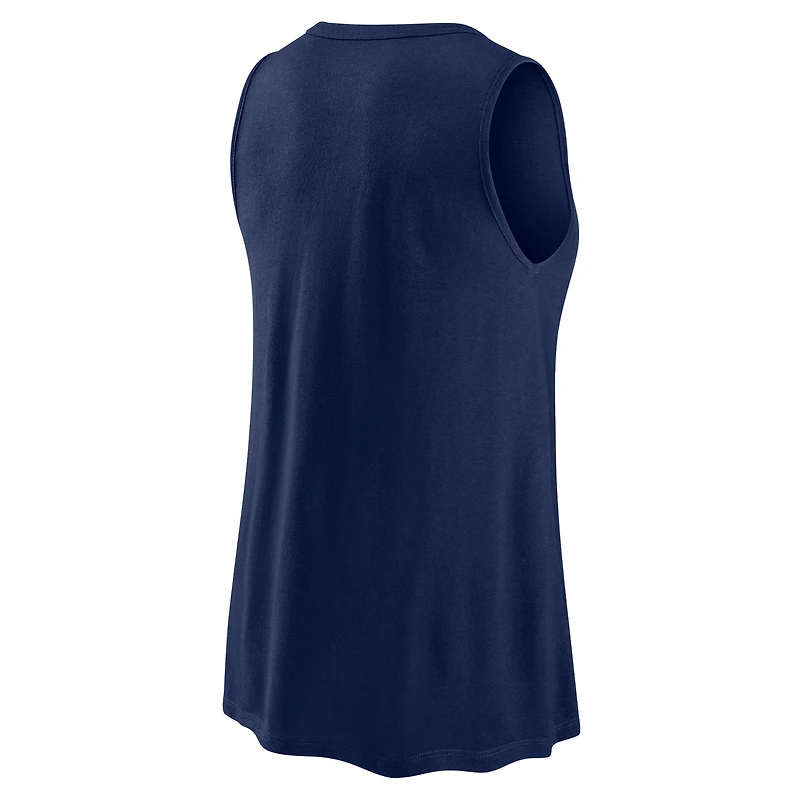 Débardeur Bling Flowy Fanatics pour femmes bleu marine Dallas Cowboys