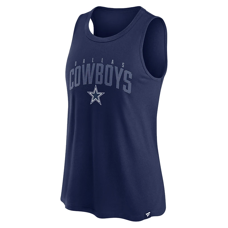Débardeur classique du Rhin Fanatics pour femmes bleu marine Dallas Cowboys