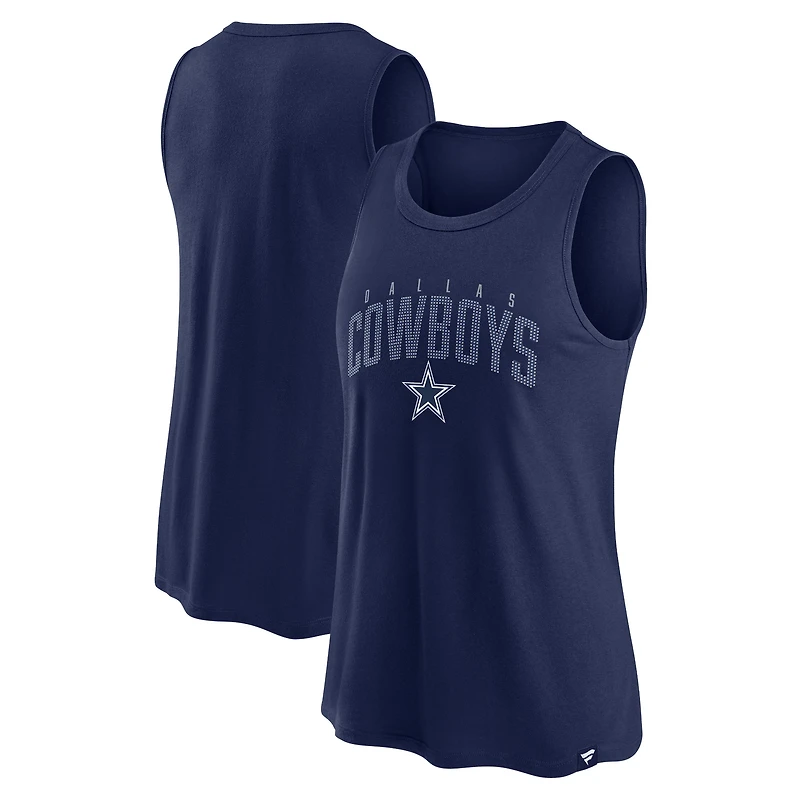 Débardeur classique du Rhin Fanatics pour femmes bleu marine Dallas Cowboys