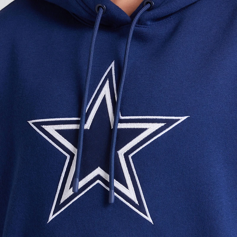 Women's Fanatics Navy Dallas Cowboys Legacy Fleece Pullover Hoodie