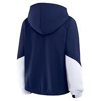 Sweat à capuche surdimensionné Redzone Bubble Screen pour femme Fanatics bleu marine des Cowboys de Dallas