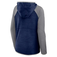 Women's Fanatics Navy Dallas Cowboys Plus End Around Pass Full-Zip Hoodie