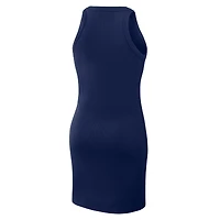 Robe sans manches côtelée tri-blend bleu marine Dallas Cowboys de Fanatics pour femme