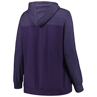 Women's Fanatics Purple Dallas Cowboys Plus City Ties Full-Zip Hoodie