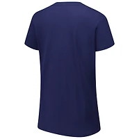 Women's G-III 4Her by Carl Banks Navy Dallas Cowboys Post Season V-Neck T-Shirt