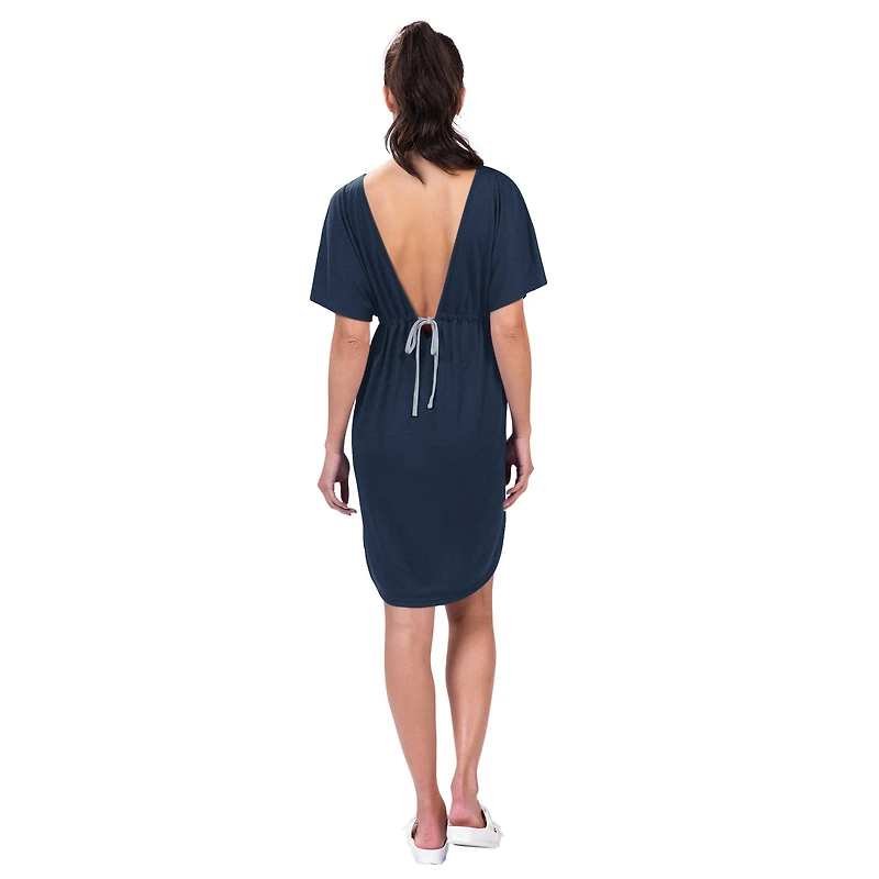 Maillot de bain G-III 4Her par Carl Banks pour femmes, bleu marine, Dallas Cowboys Versus Swim