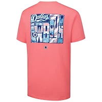 Women's Lauren James Coral Dallas Cowboys Folksy Americana T-Shirt