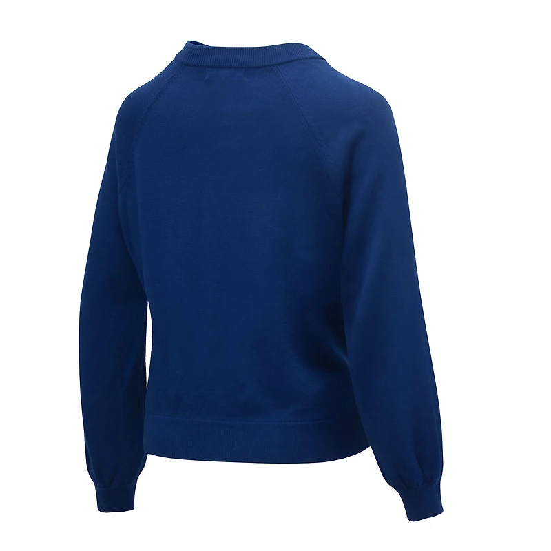 DCM COW NAVY WHITE 23 PULL FEMME WORDMARK STAR STRLAD
