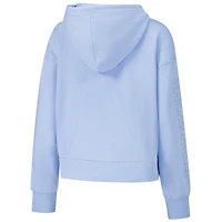 Sweat à capuche uni bleu clair Dallas Cowboys Island Dream pour femme Margaritaville