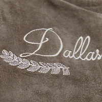 Women's Mitchell & Ness  Cream Dallas Cowboys Full-Snap Varsity Jacket