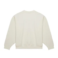 Sweat-shirt Mitchell & Ness crème Dallas Cowboys grande taille pour femme avec étoile filante