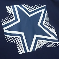 Chandail à capuchon Big Face 7.0 pour femme des Dallas Cowboys de la marine Mitchell & Ness