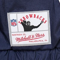 Veste zippée en nylon bleu marine Dallas Cowboys pour femme Mitchell & Ness