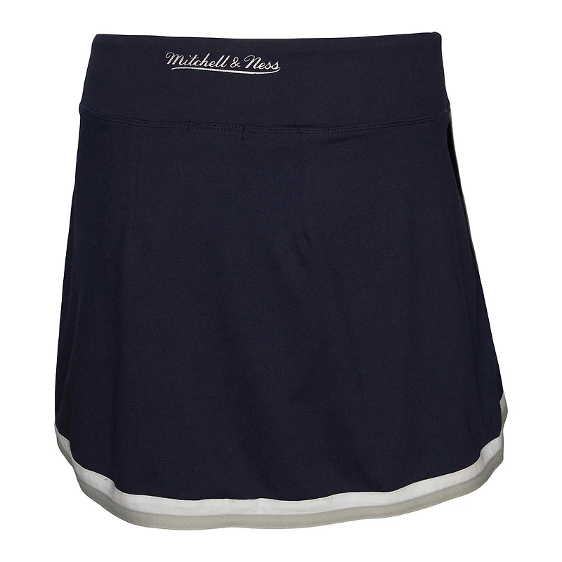 Jupe-short Mitchell & Ness bleu marine Dallas Cowboys pour femme
