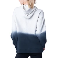 Sweat à capuche Daniela gris chiné/bleu marine pour femme MSX by Michael Strahan des Cowboys de Dallas
