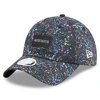 Women's New Era  Black Dallas Cowboys 2025 NFL Crucial Catch Pony Tail Adjustable Hat