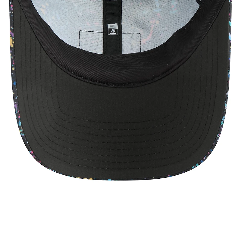 Women's New Era  Black Dallas Cowboys 2025 NFL Crucial Catch Pony Tail Adjustable Hat