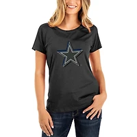 Women's New Era  Charcoal Dallas Cowboys 2024 NFL Draft T-Shirt