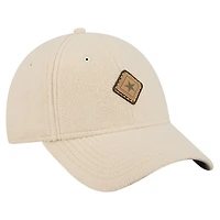 Casquette ajustable confortable 9FORTY crème Dallas Cowboys de New Era pour femme