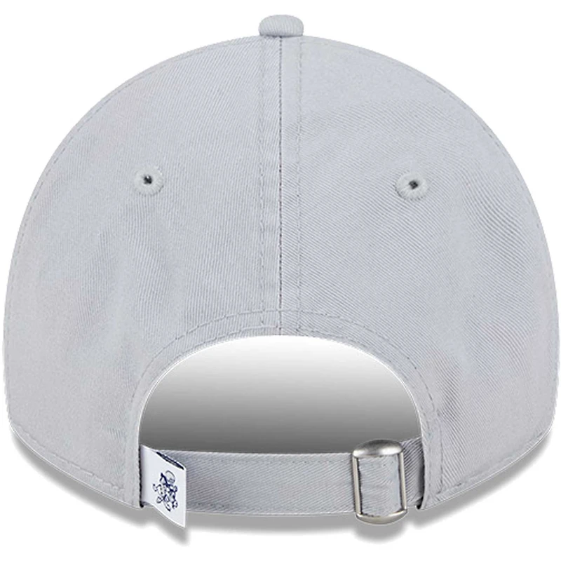 Women's New Era  Gray Dallas Cowboys Throwback Main Core Classic 2.0 9TWENTY Adjustable Hat