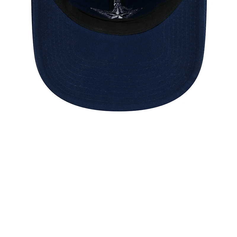 Casquette réglable 9TWENTY New Era bleu marine Dallas Cowboys Color Pack pour femme