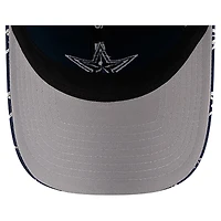 Casquette ajustable New Era bleu marine Dallas Cowboys Ribbon 9TWENTY pour femme