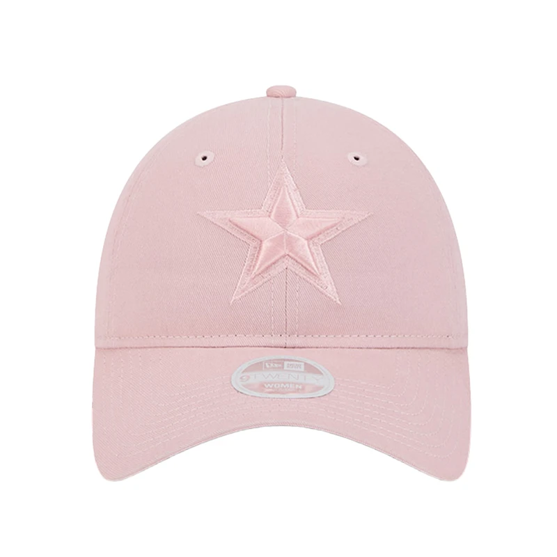 Women's New Era  Pink Dallas Cowboys Main 9TWENTY Adjustable Hat