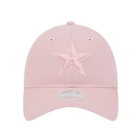 Women's New Era  Pink Dallas Cowboys Main 9TWENTY Adjustable Hat