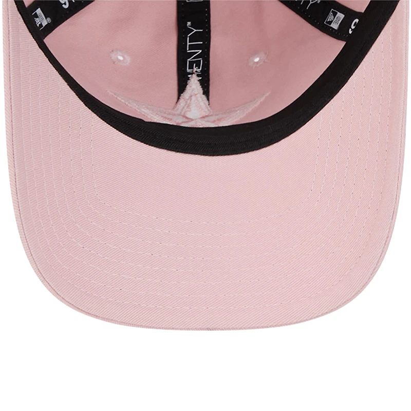 Women's New Era  Pink Dallas Cowboys Main 9TWENTY Adjustable Hat