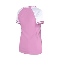 Women's New Era Pink Dallas Cowboys Mommy & Me V-Neck T-Shirt
