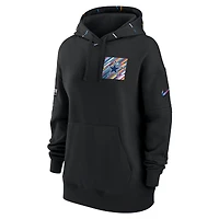 Sweat à capuche pour femme Nike Dallas Cowboys 2023 NFL Crucial Catch Club noir