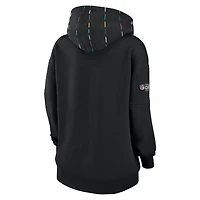 Sweat à capuche pour femme Nike Dallas Cowboys 2023 NFL Crucial Catch Club noir