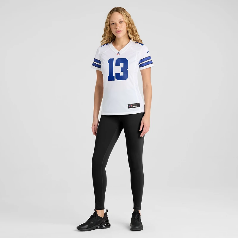 Women's Nike Caleb Downs White Dallas Cowboys Game Jersey