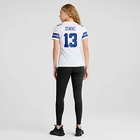 Maillot de match Nike Caleb Downs blanc pour femme, Dallas Cowboys
