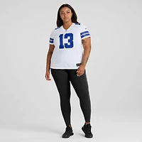 Maillot de match Nike Caleb Downs blanc pour femme, Dallas Cowboys