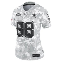 Women's Nike CeeDee Lamb Arctic Camo Dallas Cowboys 2024 Salute to Service Limited Jersey