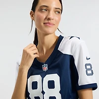 Maillot Nike CeeDee Lamb Navy pour femme des Dallas Cowboys - de l'équipe jeu alternatif
