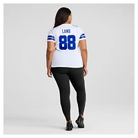 Maillot de match Nike CeeDee Lamb blanc pour femme des Dallas Cowboys