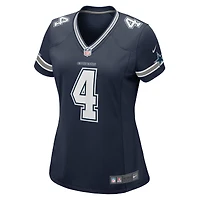 Maillot Nike Dak Prescott pour femme, bleu marine