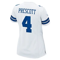 Women's Nike Dak Prescott White Dallas Cowboys Game Player - Jersey